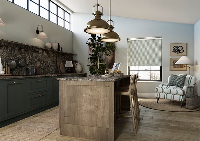 Scallop & Bud, Coles Green - Twist&Fit Roller Blind - Image 7